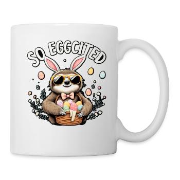 So Eggcited - Mug - white - Right