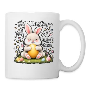 C’est Pâques et je m’en fiche - Mug blanc - blanc - Droite