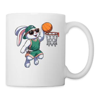 Panier Lapin Pâques - Mug blanc - blanc - Droite