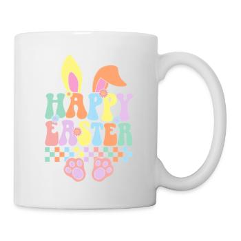 Frohe Ostern - Tasse - Weiß - Rechts