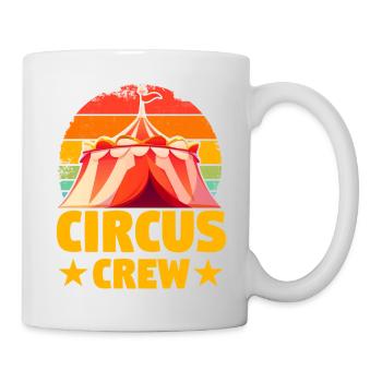 Équipe de cirque - Mug blanc - blanc - Droite