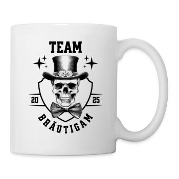 Bachelor Party Team Groom Skull Bachelor Party - Mug - white - Right