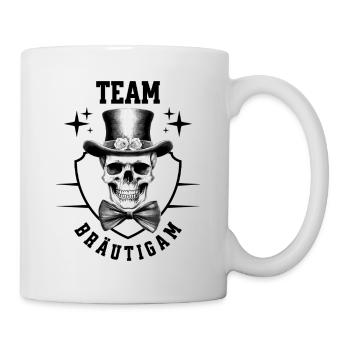 Bachelor Party Team Groom Skull Bachelor Party - Mug - white - Right