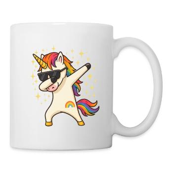 Einhorn - Tasse - Weiß - Rechts