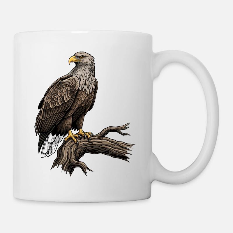 White-tailed Eagle Haliaeetus Albicilla - Mug - white