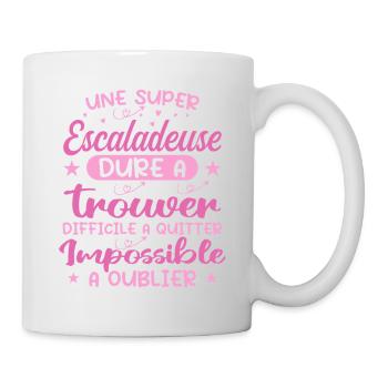 A Super Climber - Climber Gift - Mug - white - Right