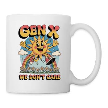 Gen X ist uns egal - Tasse - Weiß - Rechts