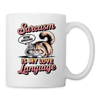 Sarcasm Is My Love Language - Mug - white - Right