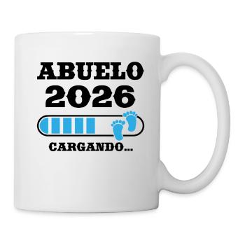 Opa 2026 Ladegeschenk für zukünftigen Opa - Tasse - Weiß - Rechts