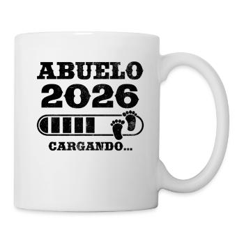Opa 2026 Ladegeschenk für zukünftigen Opa - Tasse - Weiß - Rechts