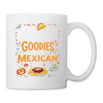Take Me To Buy Halloween Goodies, Eat Mexican Food - Mug blanc - blanc - Droite