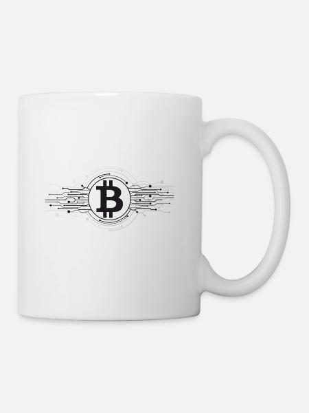 Bitcoin Logo - Mug blanc - blanc