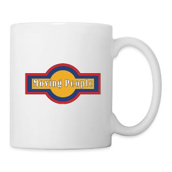 moving people - Tasse - Weiß - Rechts