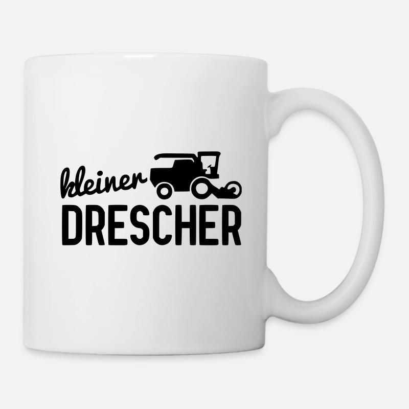 Kleiner Drescher - Tasse - Weiß