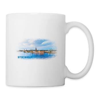 Stockholm Schweden - Tasse - Weiß - Rechts