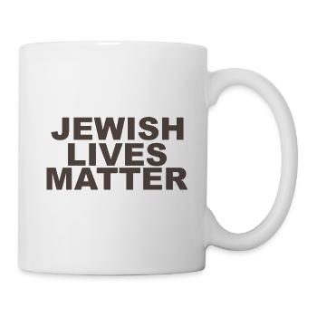 Jewish lives matter Geschenk Spruch Hanukkah - Tasse - Weiß - Rechts