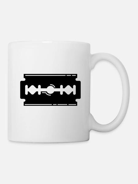 Razor Blade Icon Icon - Mug - white