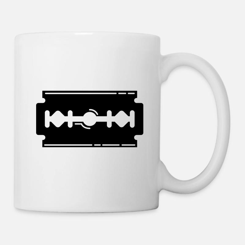 Razor Blade Icon Icon - Mug - white