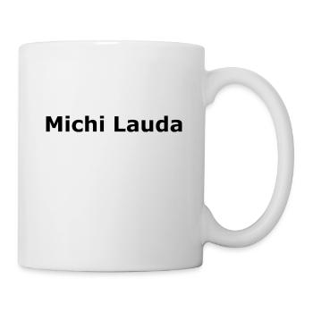 MichiLauda - Tasse - Weiß - Rechts