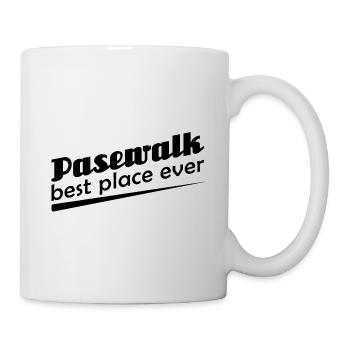 Pasewalk - Stadt best place ever - Tasse - Weiß - Rechts
