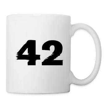 42 Number - Mug - white - Right