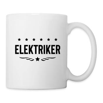 Elektriker Beruf - Tasse - Weiß - Rechts