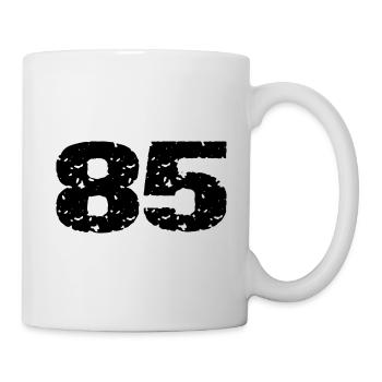 85 Number jersey - Mug - white - Right