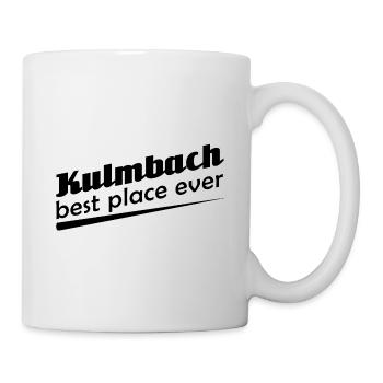 Kulmbach - Stadt best place ever - Tasse - Weiß - Rechts