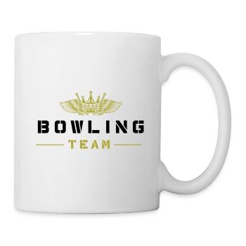 Bowling Team - Tasse - Weiß - Rechts