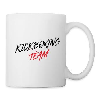 Équipe de kickboxing - Mug blanc - blanc - Droite