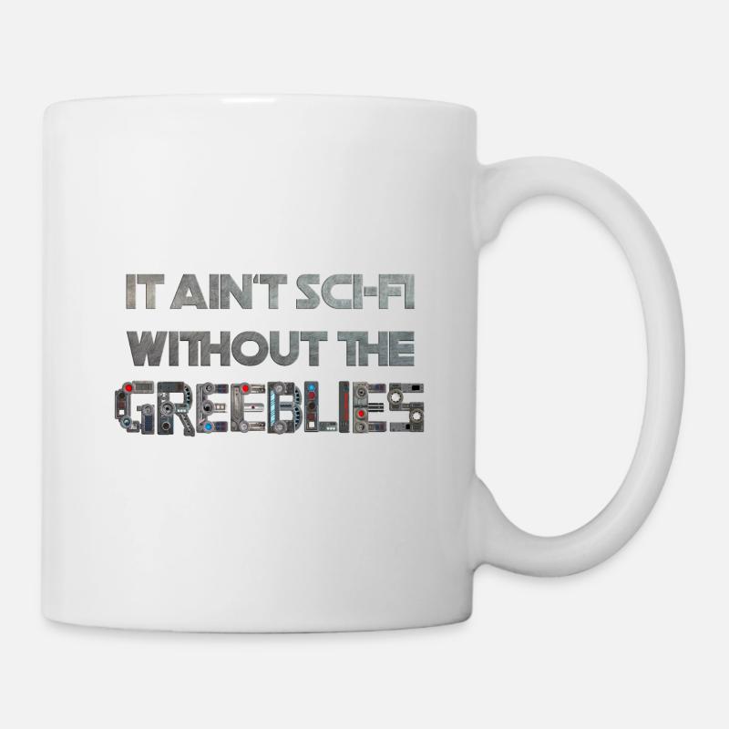 Ce n’est pas de la science-fiction sans les Greeblies - Mug blanc - blanc