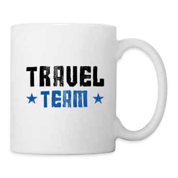 Travel Team - Tasse - Weiß - Rechts