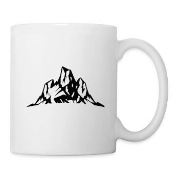 Berge Symbol Mountains - Mug - white - Right