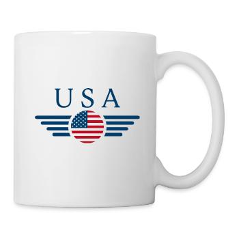 USA Flag - Mug - white - Right
