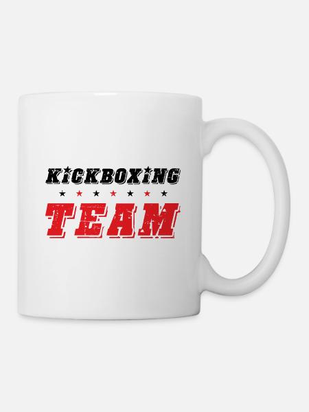 Kickboxing Team - Tasse - Weiß