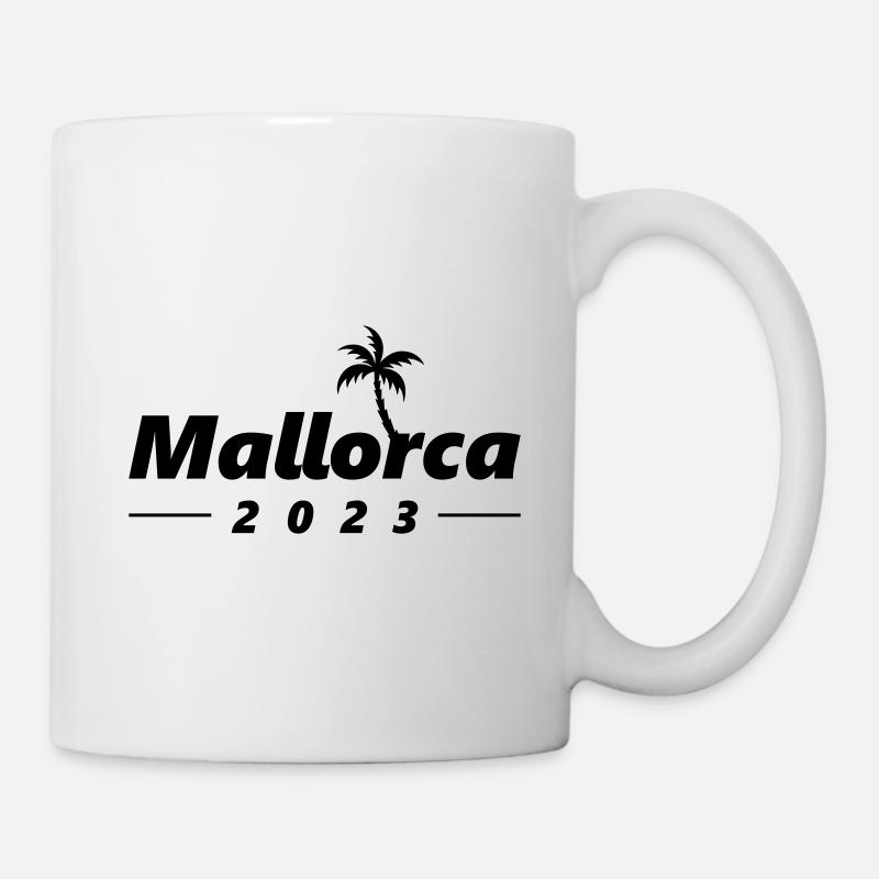 Majorque 2023 - Mug blanc - blanc