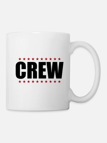 Crew Design - Tasse - Weiß