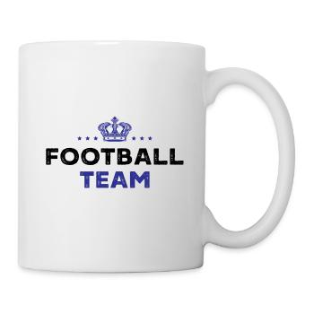 Équipe de football - Mug blanc - blanc - Droite
