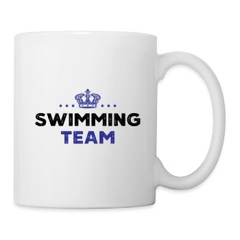 Swimming Team - Tasse - Weiß - Rechts