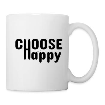 Choose Happy - Happy Face - Ruffles with Love - Mug - white - Right