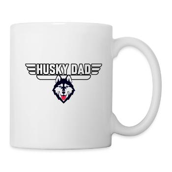 Husky Dad - Tasse - Weiß - Rechts