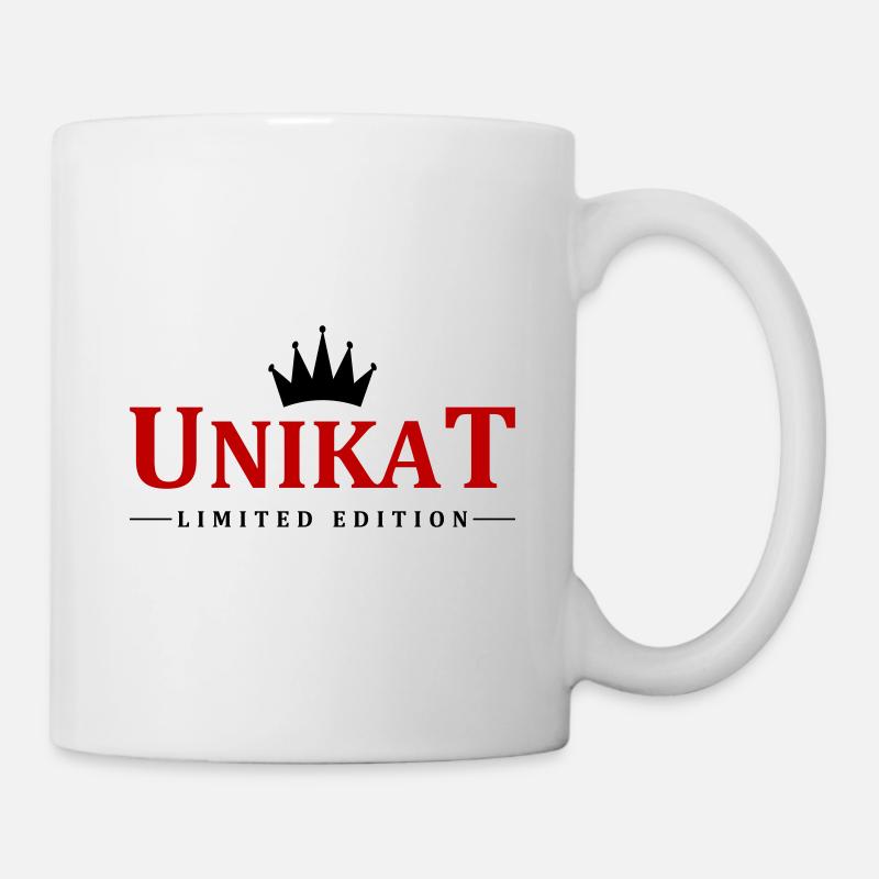 Unikat Krone Limited Edition - Tasse - Weiß