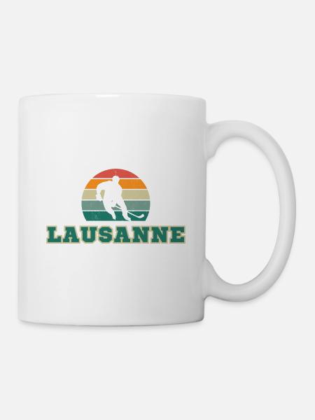 Lausanne, ma ville ! - Mug blanc - blanc