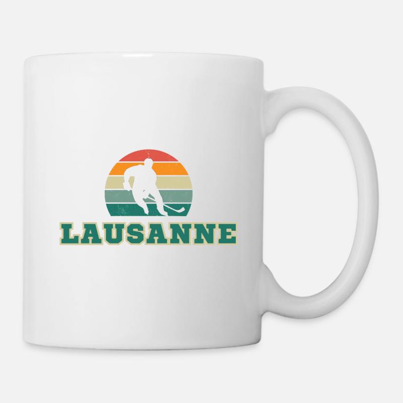 Lausanne, ma ville ! - Mug blanc - blanc