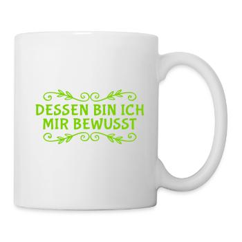 weiß ich doch - Tasse - Weiß - Rechts