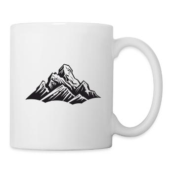 Mountains Landscape Symbol - Mug - white - Right