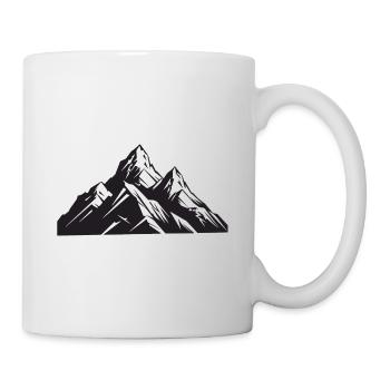 Berge Natur - Tasse - Weiß - Rechts