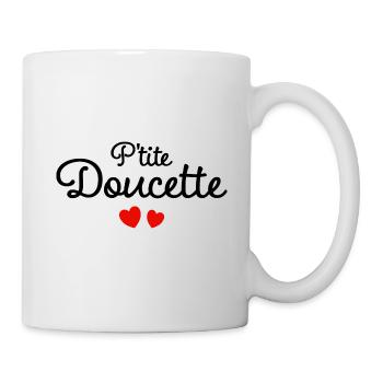 Petite Doucette Humour Surnom Affectueux Femme - Mug blanc - blanc - Droite