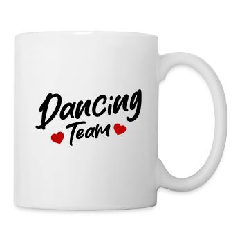 Équipe de danse - Mug blanc - blanc - Droite