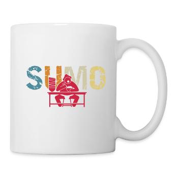 Sumo - Mug blanc - blanc - Droite